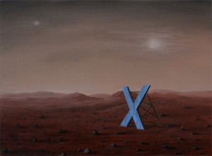 André Schulze, Mars X, 18x24cm