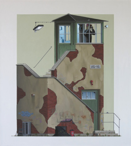 André Schulze, Posten, 100 x 90 cm