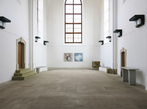 Ausstellungsraum der Petrikirche Freiberg