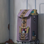André Schulze, Gurlitt's Handwagen, 49x40cm