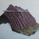 André Schulze, Bergmassiv, 110x140cm