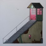André Schulze, Die Treppe, 65x65cm