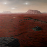 André Schulze, Forsthaus, 140x150cm