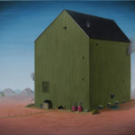 André Schulze, Megascheune, 54x64cm