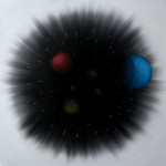 André Schulze, Urknall, 55x55cm