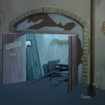 André Schulze, Werkstatt (Detail), 130x150cm