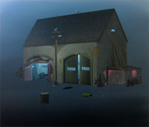 André Schulze, Werkstatt, 130x150cm